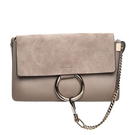 Review of my Chloe Faye Shoulder Bag in Motty Grey 